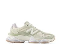 New Balance Unisex 9060 in Green/Grey Suede/Mesh, size 8