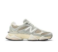 New Balance Unisex 9060 in Grey/Brown Suede/Mesh, size 8