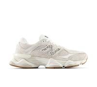 New Balance Unisex 9060 in Grey/White/Black/Beige Suede/Mesh, size 11.5