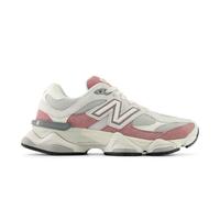 New Balance Unisex 9060 in Pink/Grey Suede/Mesh, size 8