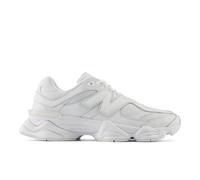 New Balance Unisex 9060 in White Suede/Mesh, size 11