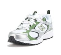 New Balance Unisex Adult 408 Trainers, Nb 103 White Silver Metallic, 6.5 UK