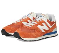 New Balance Unisex-Adult 574 V2 Sneaker, Infield Clay/Sea Salt, 10 Wide Women/8.5 Men