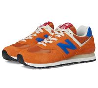 New Balance Unisex-Adult 574 V2 Sneaker, Sienna/Blue Gemstone, 10 Women/8.5 Men