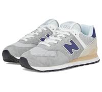 New Balance Unisex-Adult 574 V2 Sneaker, Slate Grey/Rain Cloud, 6.5 Wide Women/5 Men