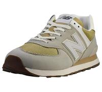 New Balance Unisex-Adult 574 V2 Unisex, 10% Darker Grey Matter/Dark Silver Metallic, 14.5 Women/13 Men