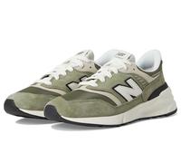 New Balance Unisex Adult 997R Sneakers, Dark Olivine/Sea Salt, 15.5 Women/14 Men