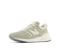 New Balance Unisex-Adult 997r V1 Sneaker, Olivine/Linen, 11 Wide Women/9.5 Men