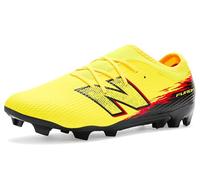 New Balance Unisex-Child Furon Team Jnr Fg V8, Punch Yellow/Black 100, 11 Little Kid