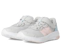 New Balance Unisex Children's Dynasoft 578 V1 Hook & Loop Running Shoes, Grey Matte Shell Pink Bright Sky, 11.5 UK Child