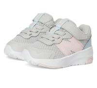 New Balance Unisex Children's Dynasoft 578 V1 Hook & Loop Running Shoes, Grey Matte Shell Pink Bright Sky, 8.5 UK