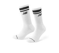 New Balance Unisex Everyday Stripe Midcalf Socks 3 Pack, Multi, Size S, Women Print