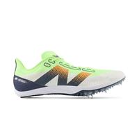 New Balance Unisex FuelCell MD500 v9 in Green/Grey/White Synthetic, size 8