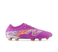 New Balance Unisex FURON PRO FG V8 in Purple/Orange/Grey, size 8