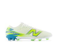 New Balance Unisex Furon Pro FG V9 in White/Green Synthetic, size 8.5