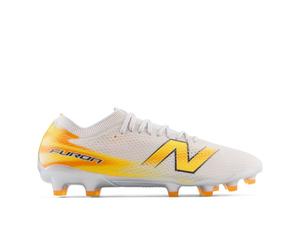 New Balance Unisex Furon Pro MG V9 in Grey/Orange Synthetic, size 10