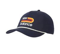New Balance Unisex Grandpa Graphic Hat, Vintage Headwear Cap, NB Navy