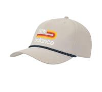 New Balance Unisex Grandpa Graphic Hat, Vintage Headwear Cap, Stoneware