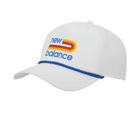 New Balance Unisex Grandpa Graphic Hat, Vintage Headwear Cap, White