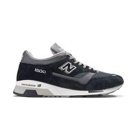 New Balance Unisex Made in UK 1500 in Blue/Grey/White Suede/Mesh, size 9.5