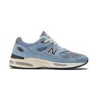 New Balance Unisex Made in UK 991v2 Grounded Pastels in Blue/Grey Suede/Mesh, size 5.5