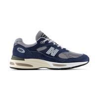 New Balance Unisex Made in UK 991V2 in Blue/Grey Suede/Mesh, size 10.5