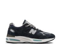 New Balance Unisex Made in UK 991v2 in Blue/Grey Suede/Mesh, size 5.5