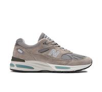 New Balance Unisex Made in UK 991v2 in Grey Suede/Mesh, size 12.5