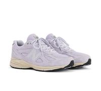 New Balance Unisex Made in USA 990v4 in Purple/Grey/Black Suede/Mesh, size 9.5