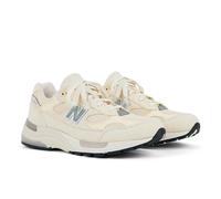 New Balance Unisex Made in USA 992 in Beige/White Suede/Mesh, size 11.5