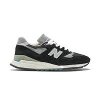 New Balance Unisex Made in USA 998 in Black/Grey Leather, size 5.5