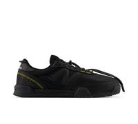 New Balance Unisex NB Numeric 440Wv2 in Black/Yellow Suede/Mesh, size 11.5
