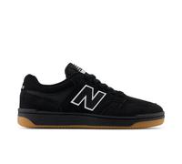 New Balance Unisex NB Numeric 480 in Black/White Leather, size 7.5