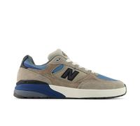 New Balance Unisex NB Numeric Andrew Reynolds 933 in Brown/Blue Suede/Mesh, size 7.5