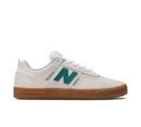 New Balance Unisex NB Numeric Jamie Foy 306 in White/Green Suede/Mesh, size 8