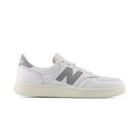 New Balance Unisex T500 in White/Grey Leather, size 9.5