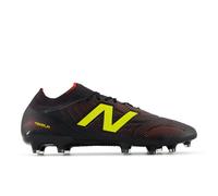 New Balance Unisex Tekela Elite Low MG V5 in Black/Yellow/Red Synthetic, size 7