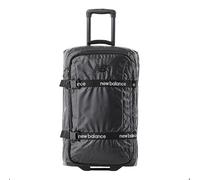 New Balance Unisex Trolley, 25" 2W Soft Trolley Cabin Bag, Lightweight Soft Shell Travel Luggage, Black