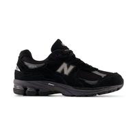 New Balance Unisex U2002DX Protection Pack in Black/Grey Suede/Mesh, size 9