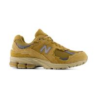 New Balance Unisex U2002DX Protection Pack in Brown/Grey Suede/Mesh, size 8.5