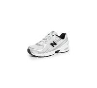 New Balance Unisex 740 in White/Grey/Black Synthetic, size 8.5