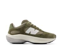 New Balance Unisex WRPD Runner in Green/Beige/White Suede/Mesh, size 4