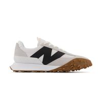 New Balance Unisex XC-72 in White/Black Suede/Mesh, size 4