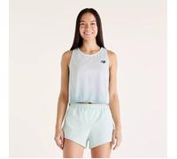 New Balance Viz-Tech Run Singlet L Green Women