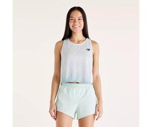 New Balance Viz-Tech Run Singlet XL Green Women