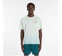 New Balance Viz-Tech Run SS Tee S Green Men