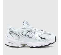 New Balance White 530 Toddler Trainers UK 8