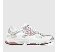 New Balance 9060 Retro Y2K Sneakers, ABZORB and SBS Midsole, for Boys and Women, Size 36-40, Silver Tone, 37 EU