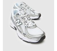 New Balance Junior 740 Trainer - White - Size 5