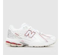 New Balance White & Red 1906 Youth Trainers UK 5.5 (EU 38½)